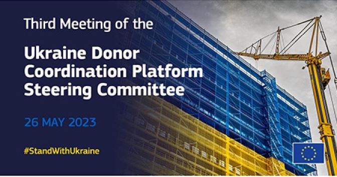 Virtuelles Treffen der internationalen Geberkoordinierungsplattform für den Wiederaufbau der Ukraine