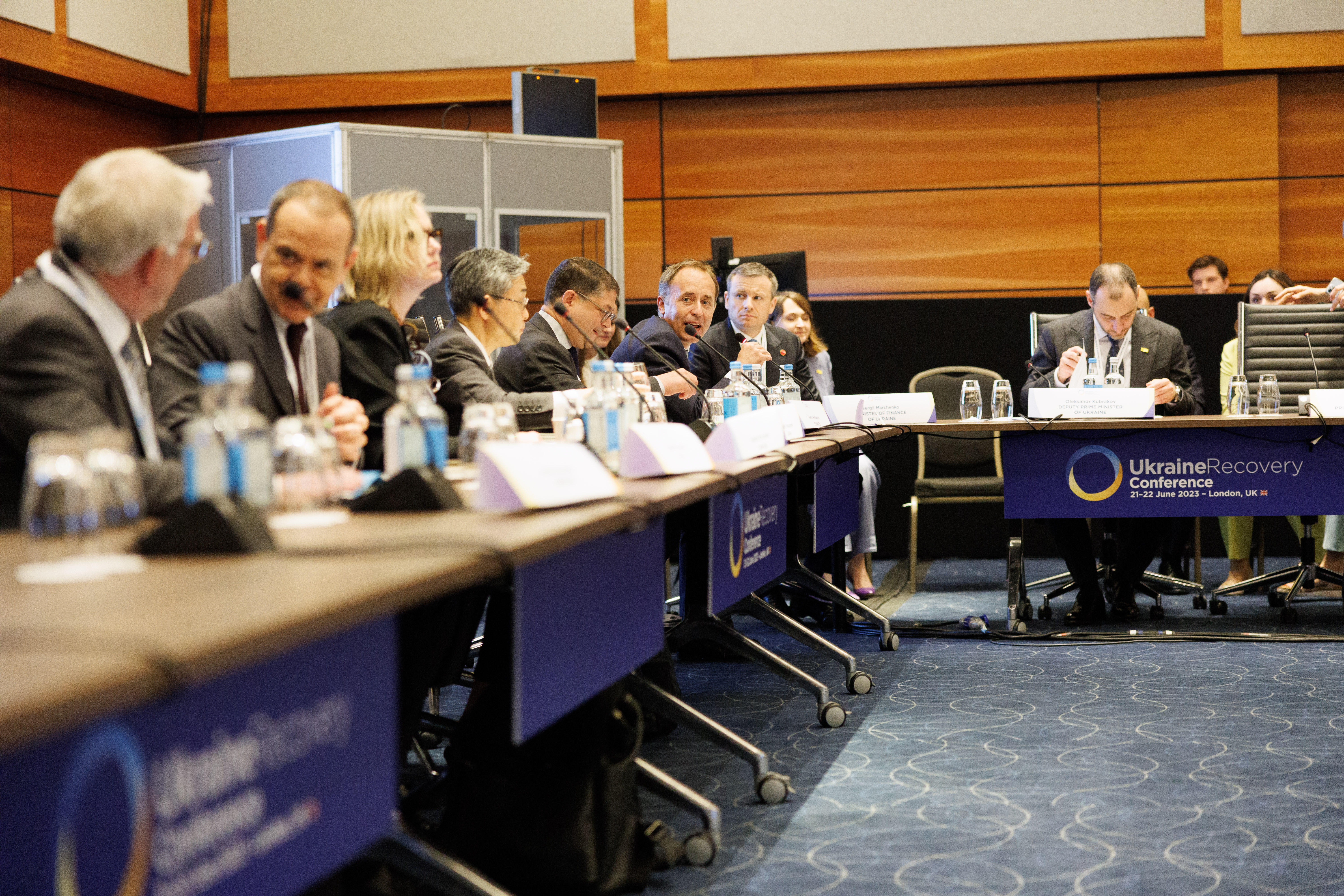 Viertes Treffen der multilateralen Geberkoordinierungsplattform am Rande der Ukraine-Wiederaufbaukonferenz 2023 in London