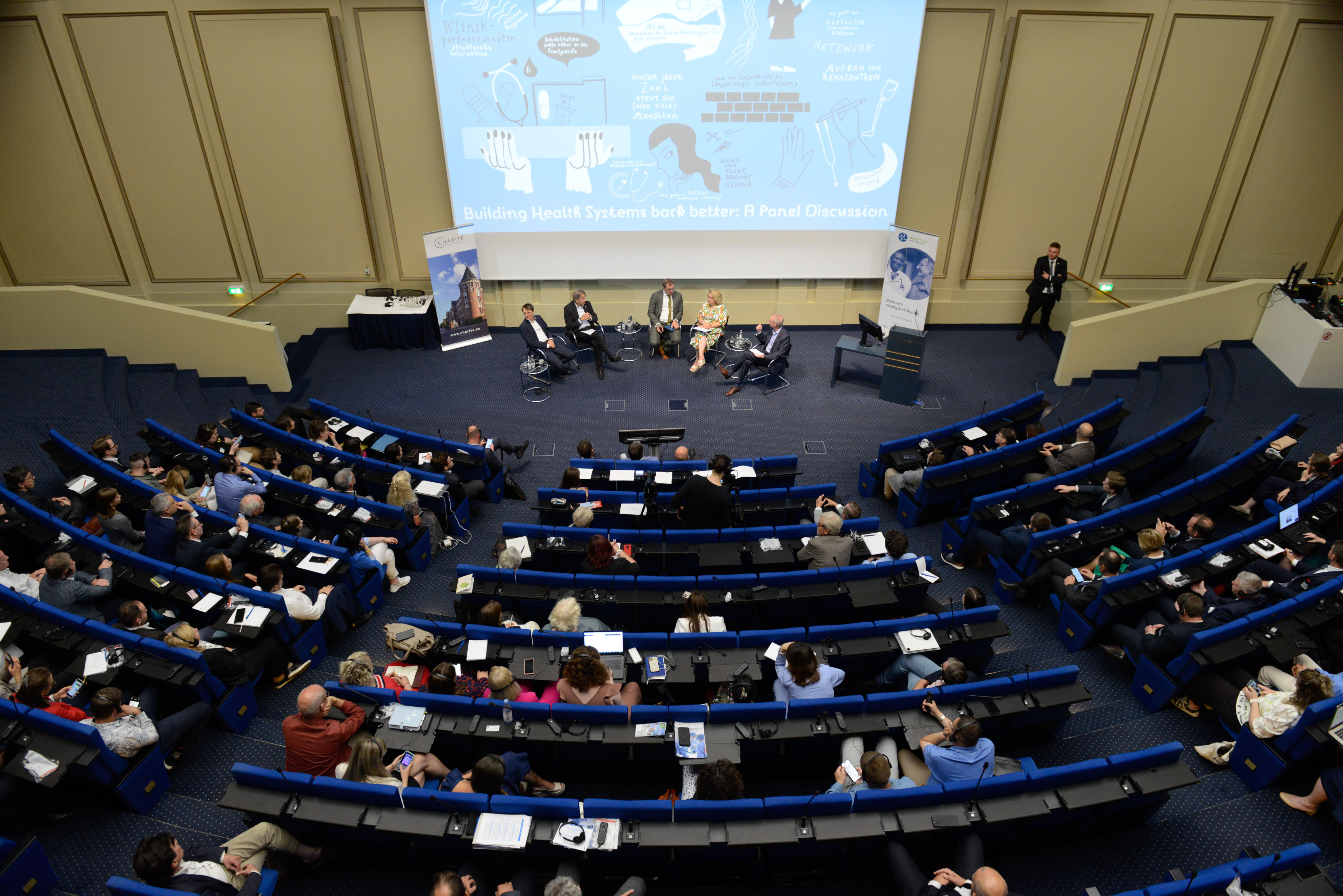 Podiumsdiskussion im Langenbeck-Virchow Haus