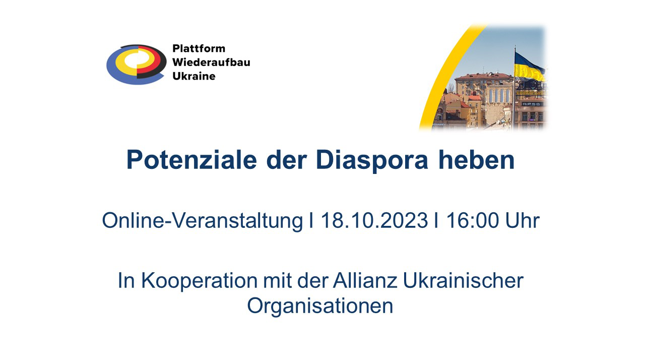 Online-Veranstaltung "Potenziale der Diaspora heben"