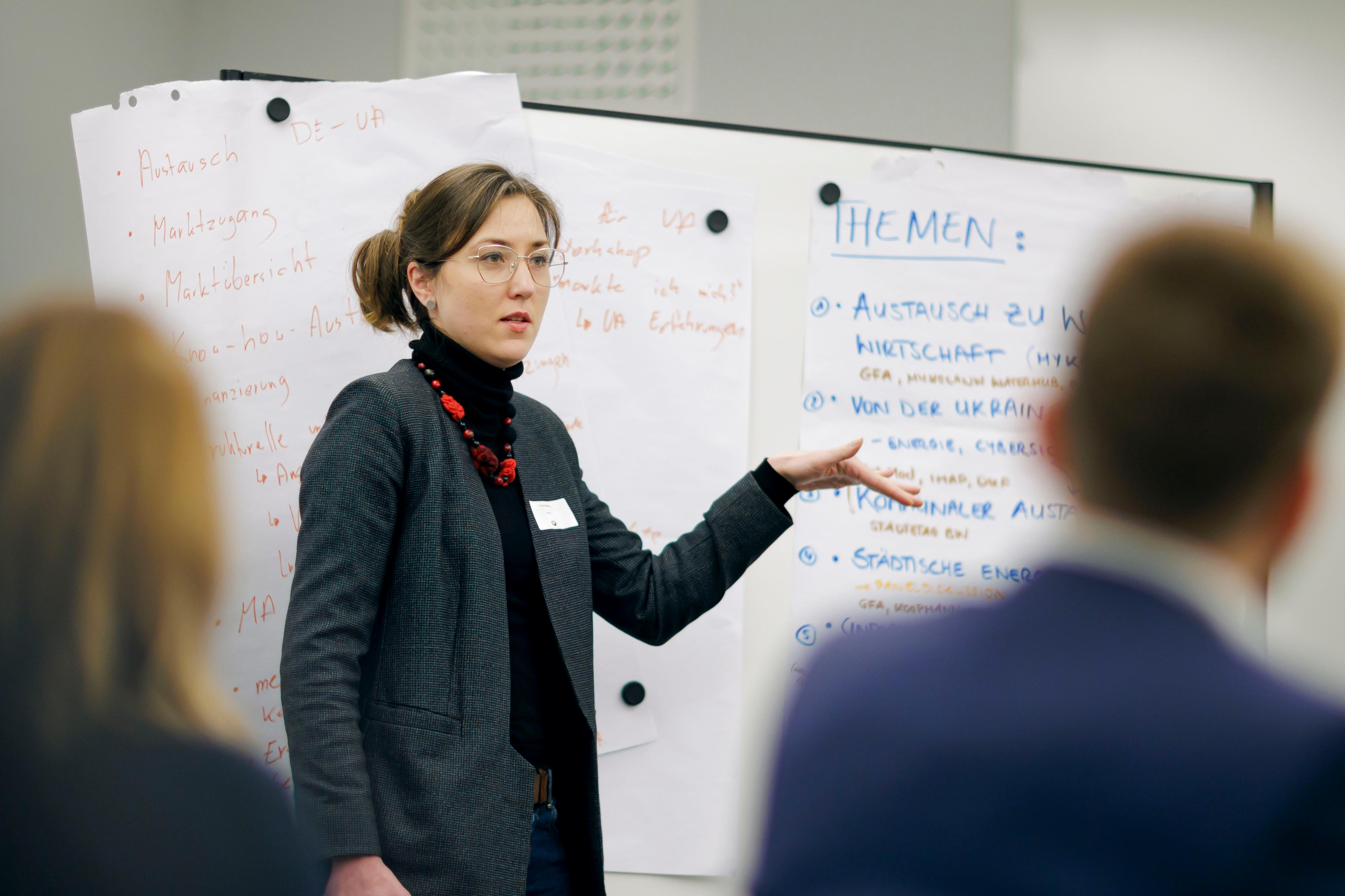 Planungstreffen des Themenkreises Nachhaltiger Wiederaufbau der Wirtschaft in Berlin