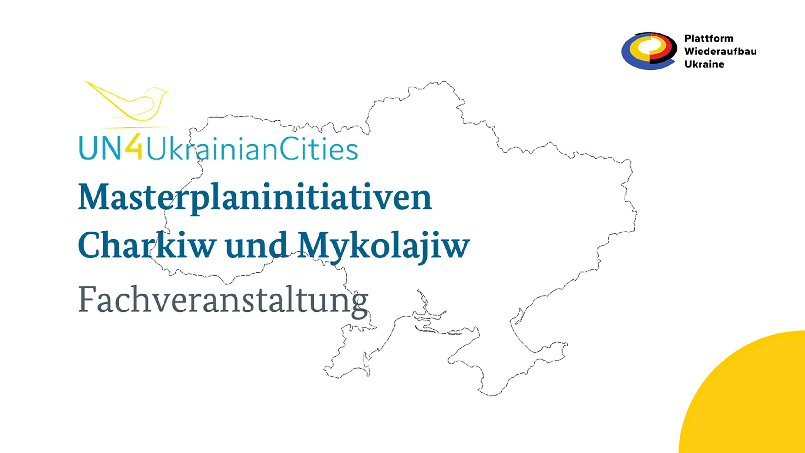 UN4UkrainianCities-Projekt: Masterplaninitiativen Charkiw und Mykolajiw