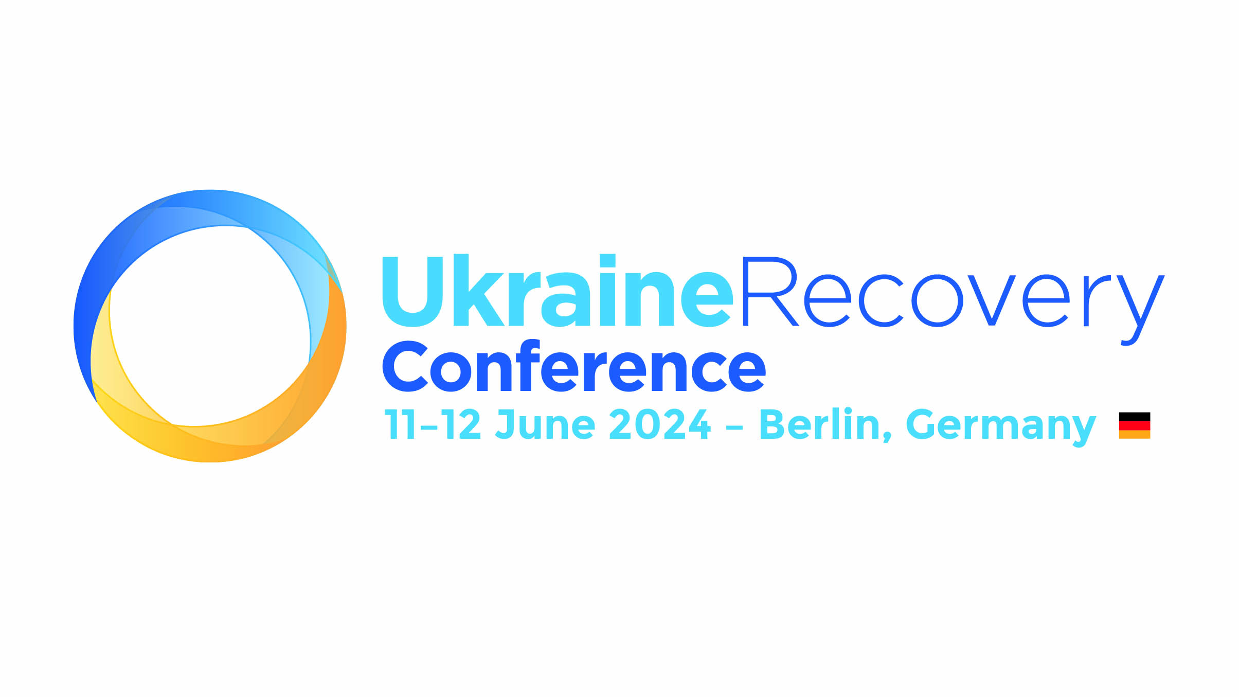 Logo: Ukraine Recovery Conference 2024