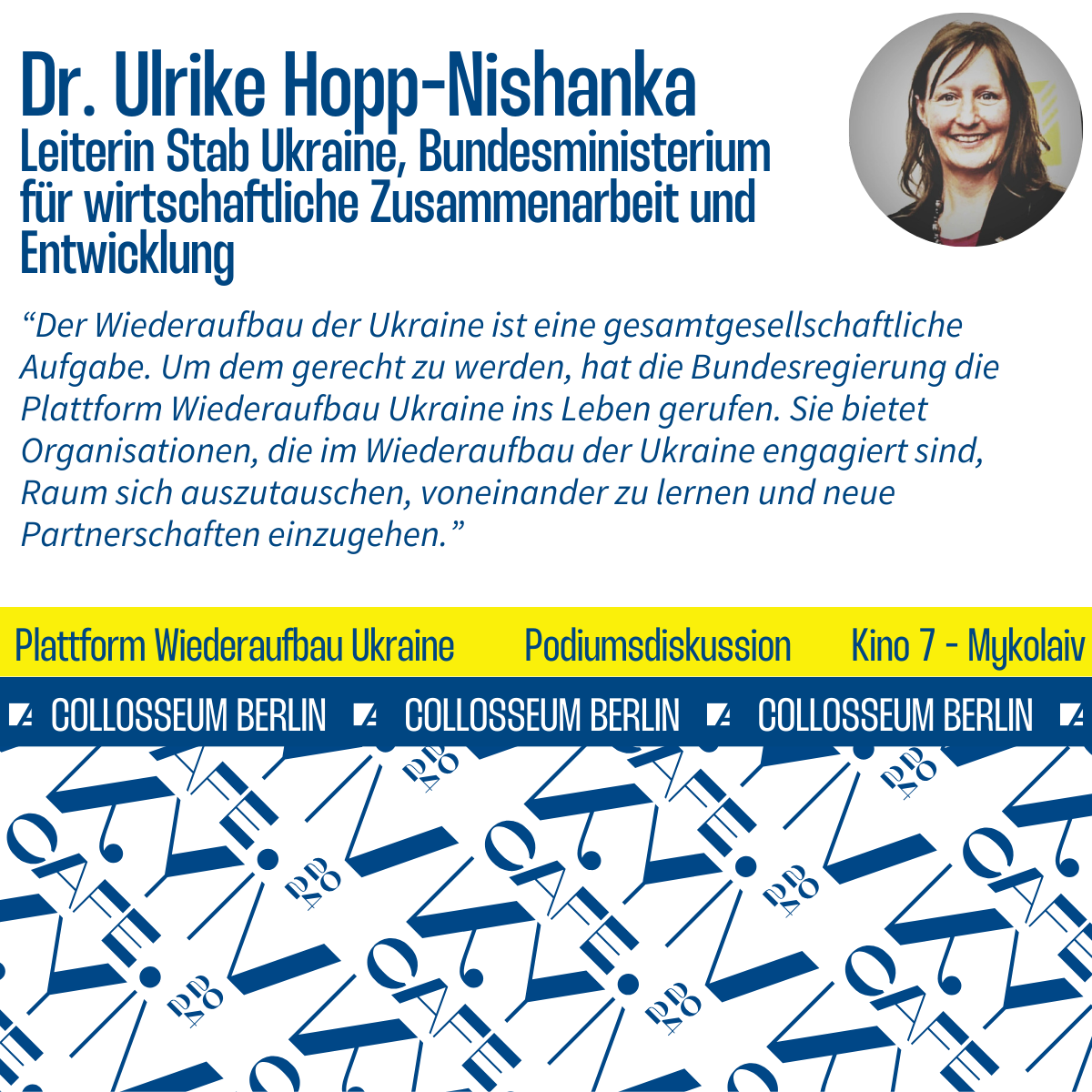 Statement von Dr. Ulrike Hopp-Nishanka