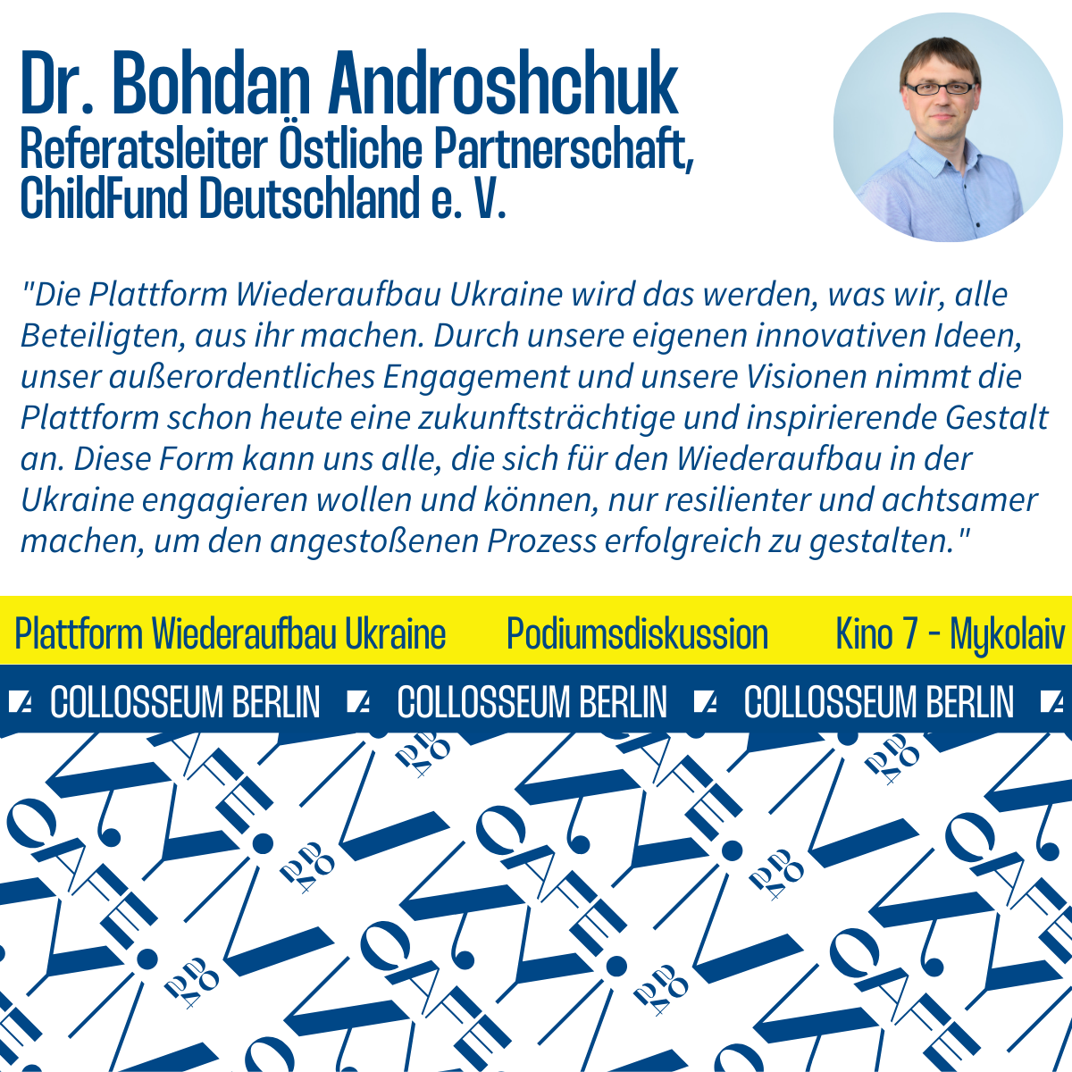 Statement von Dr. Bohdan Androshchuk