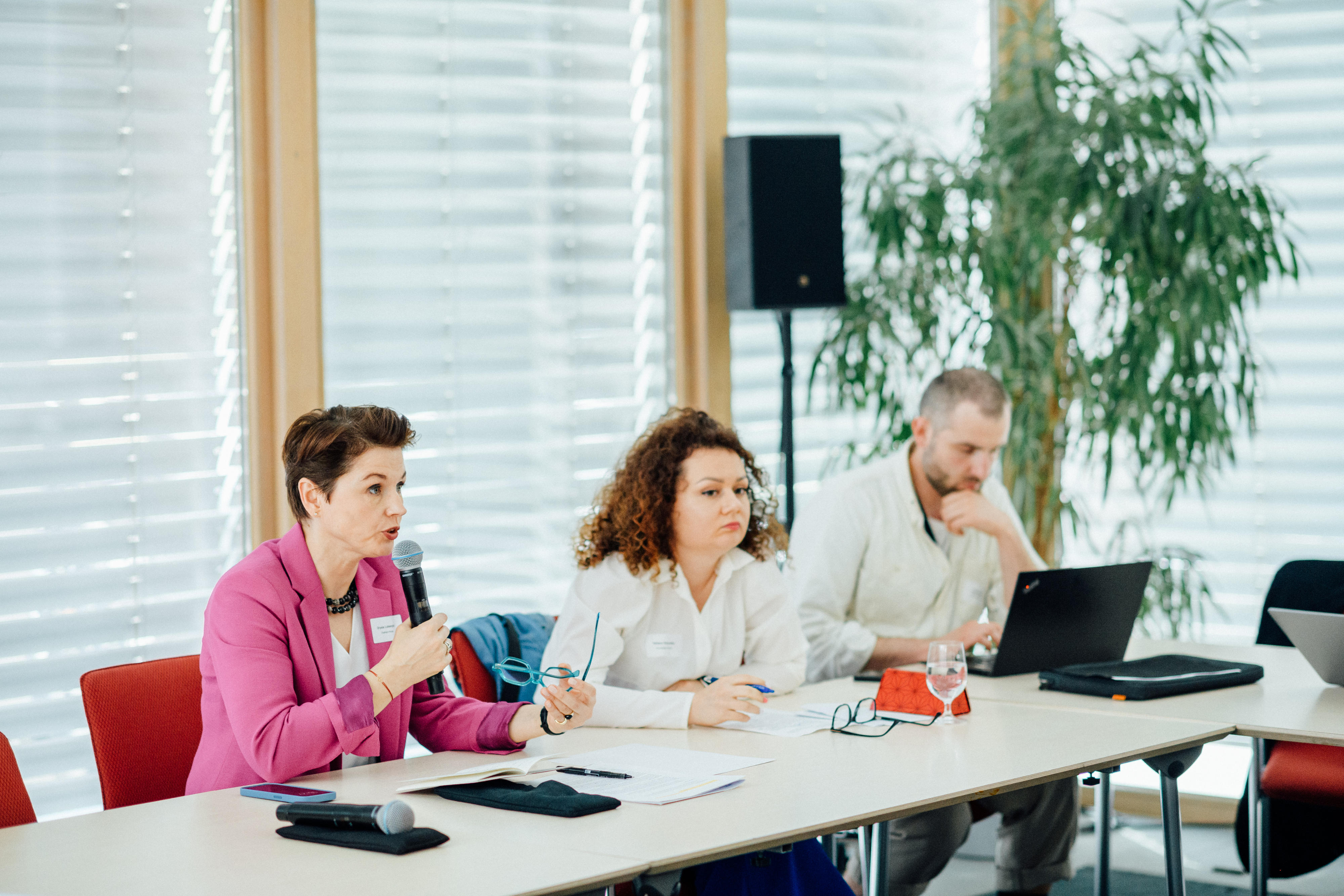 Informieren, austauschen, netzwerken: Die Veranstaltung folgt der Arbeitsweise der Plattform Wiederaufbau Ukraine.