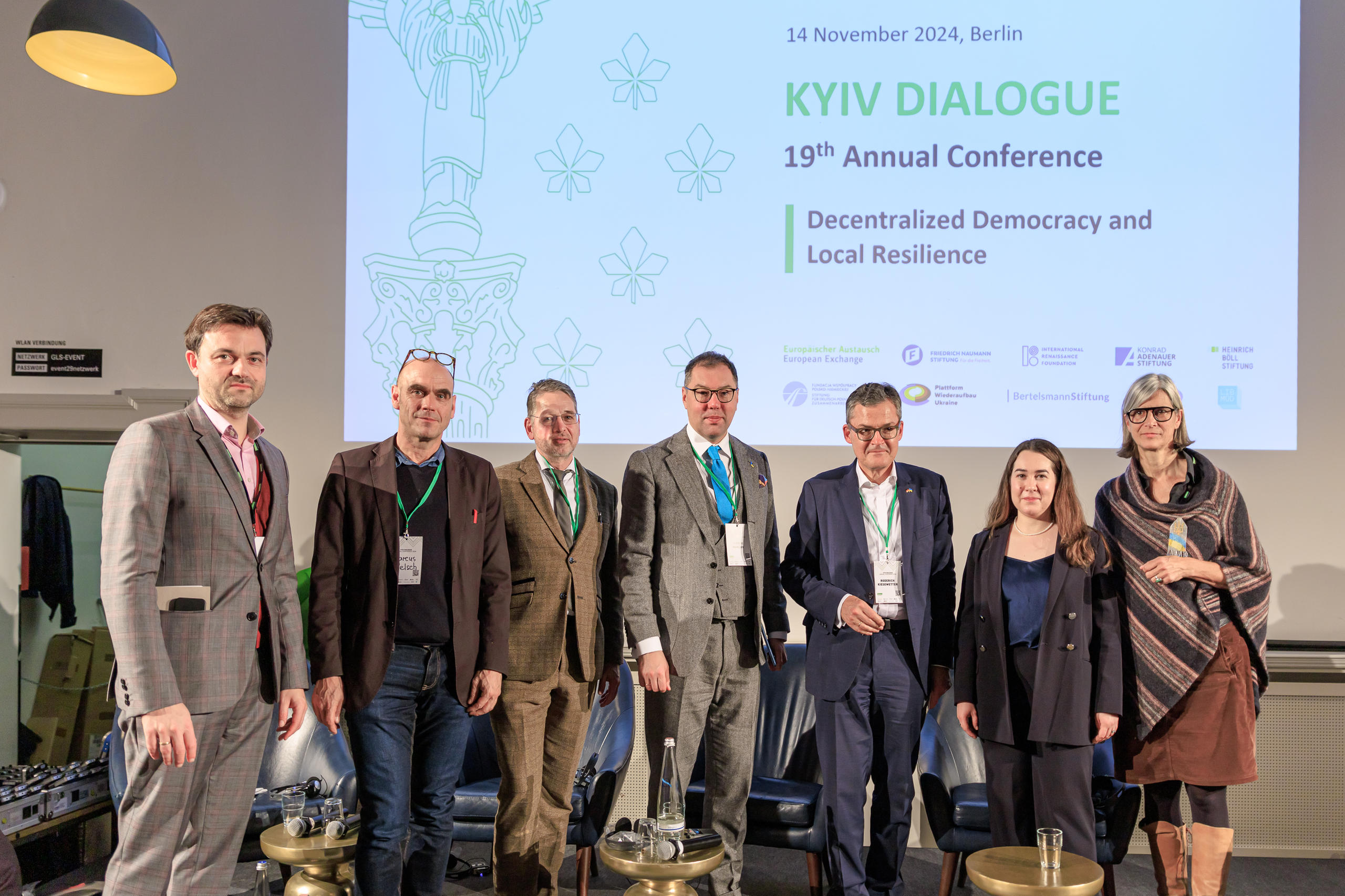 Die 19. Kyjiwer Gespräche fanden am 14. November 2024 in Berlin statt