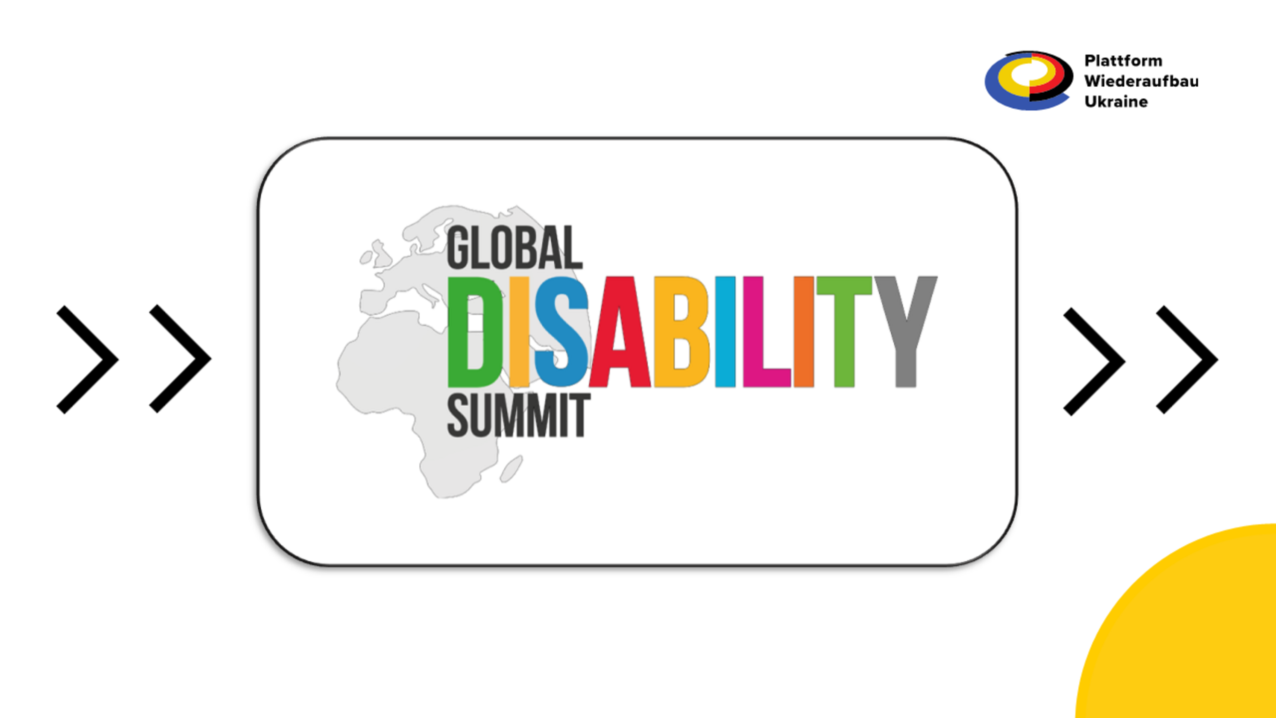 Logo: Global Disability Summit