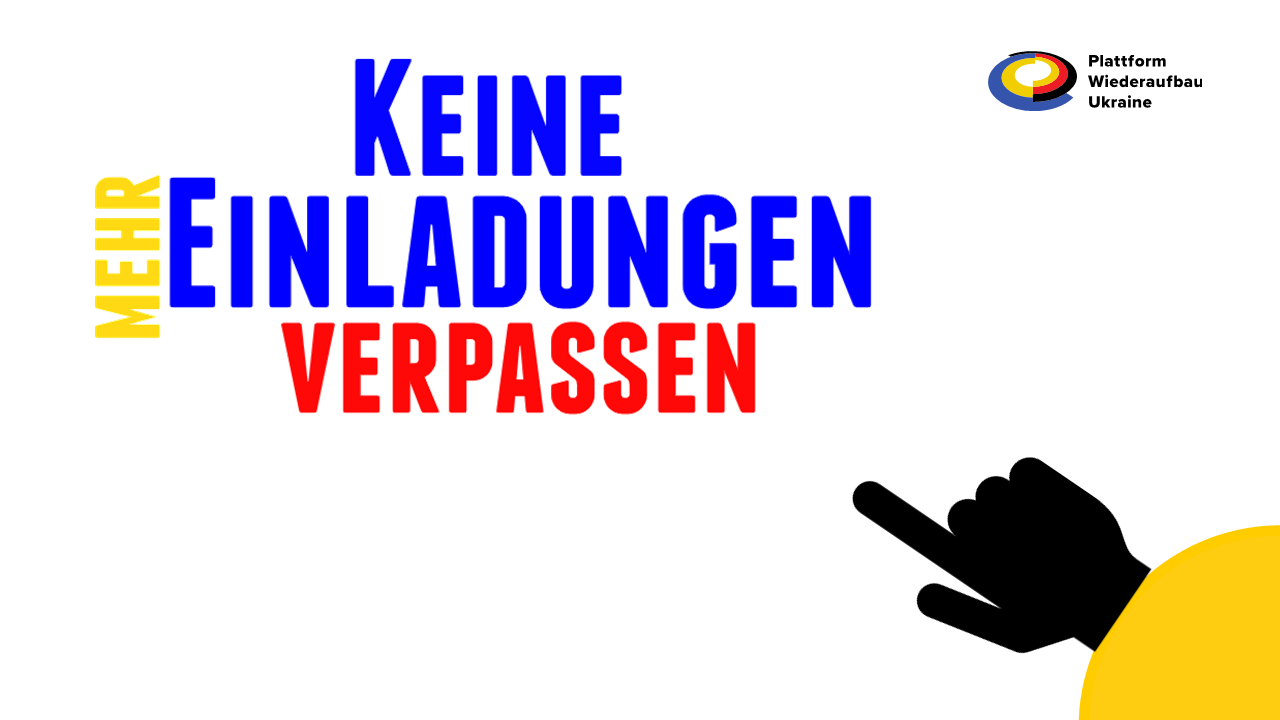 Keine Einladungen mehr verpassen!