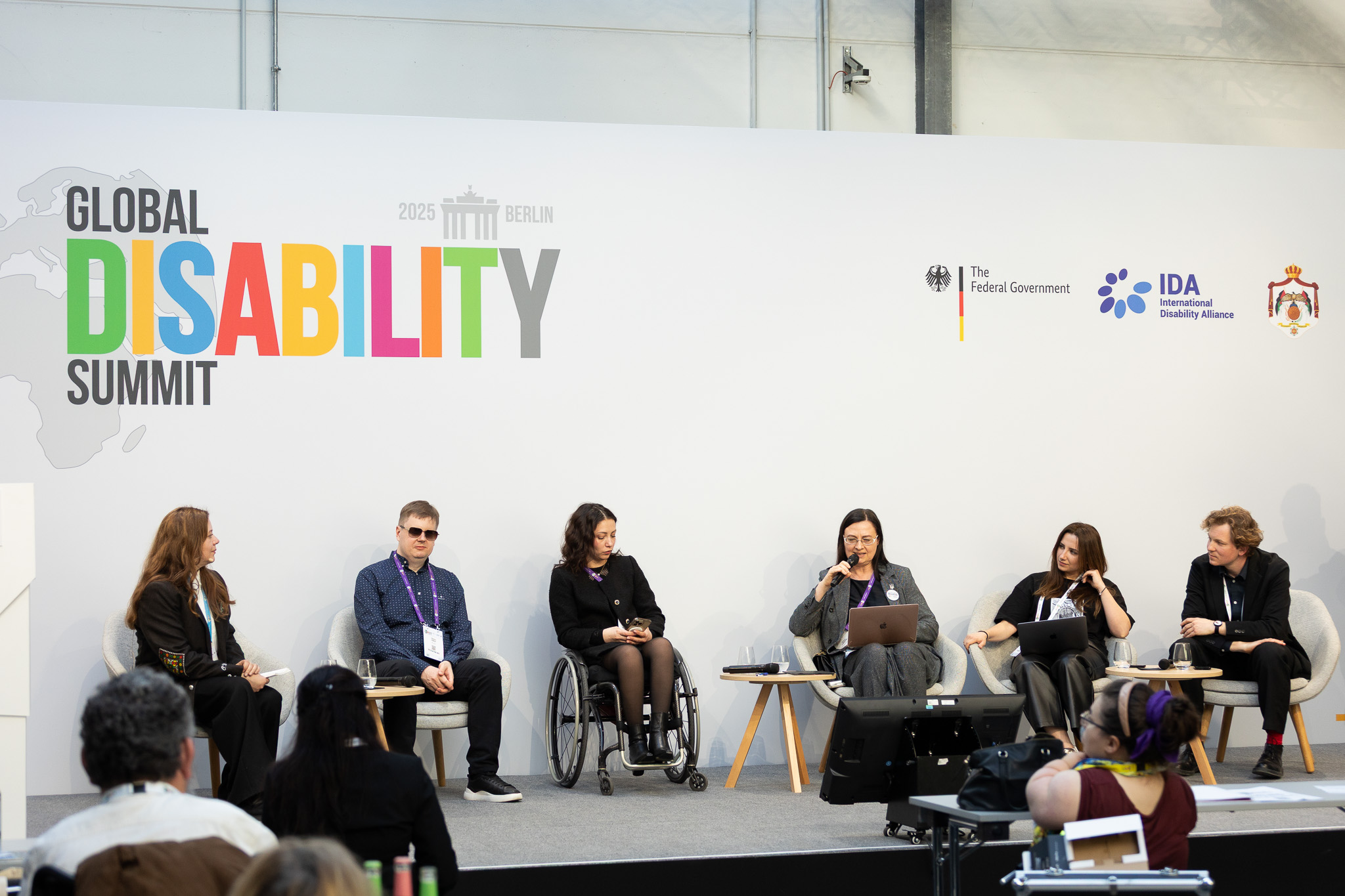 Die Paneldiskussion beim Side Event auf dem Global Disability Summit in Berlin
