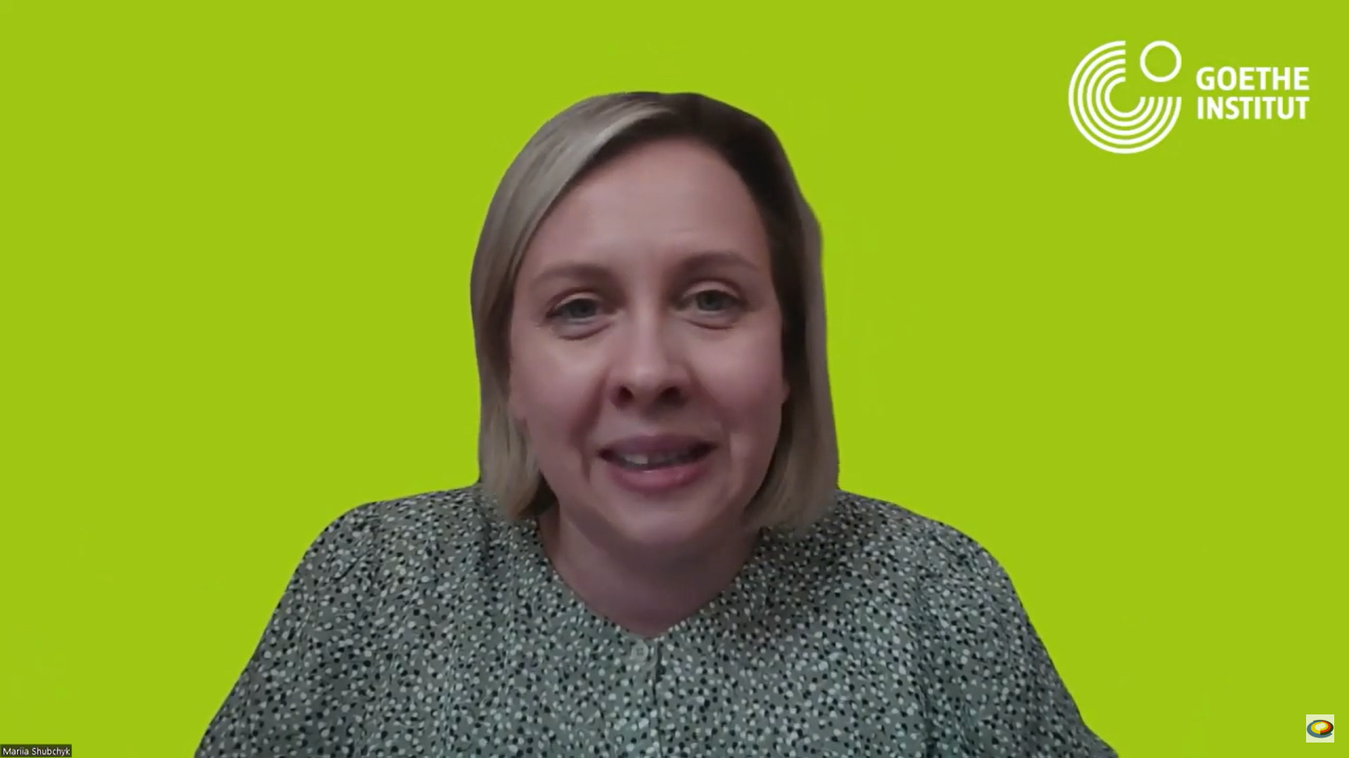 Mariia Shubchyk hat auf der URC-Vorkonferenz zu Kultur die Arbeitsgruppe „Literatur“ geleitet.