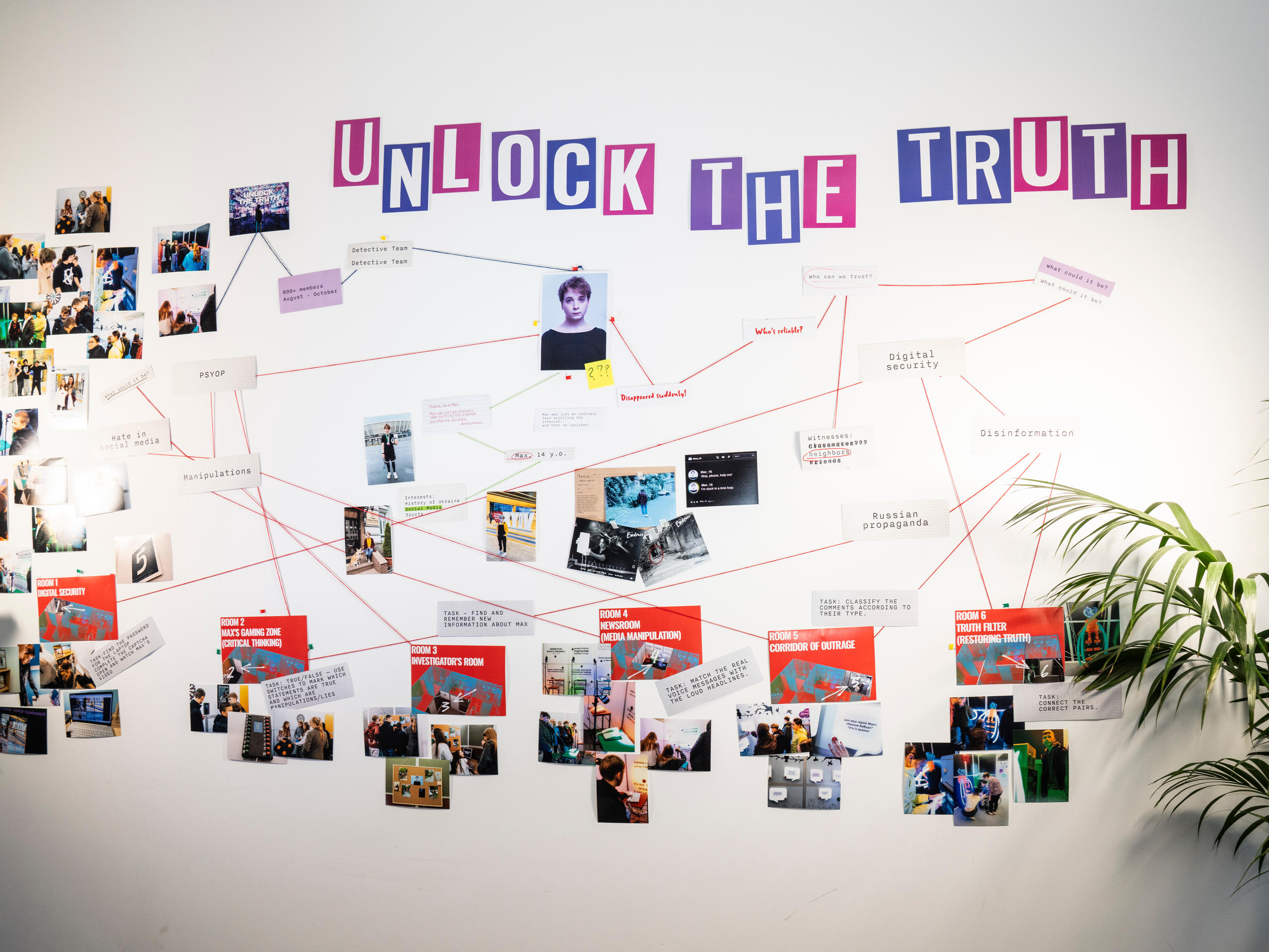 Foto von Bildern an einer Wand