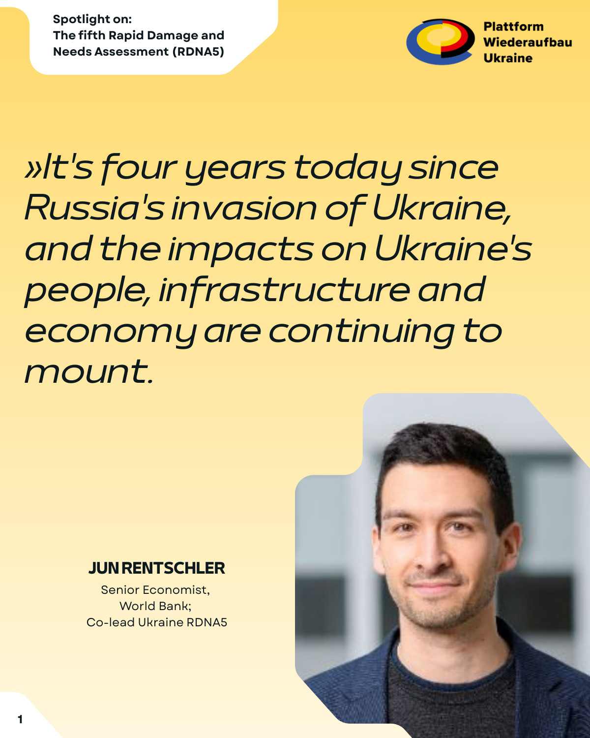 Zitat Jun Rentschler (Weltbank)