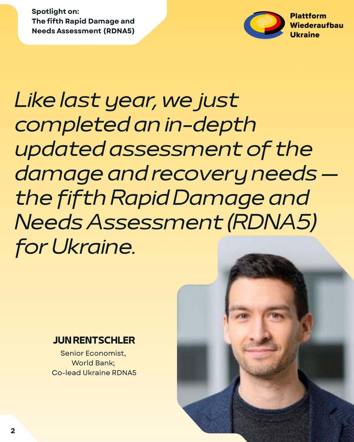 Zitat Jun Rentschler (Weltbank)