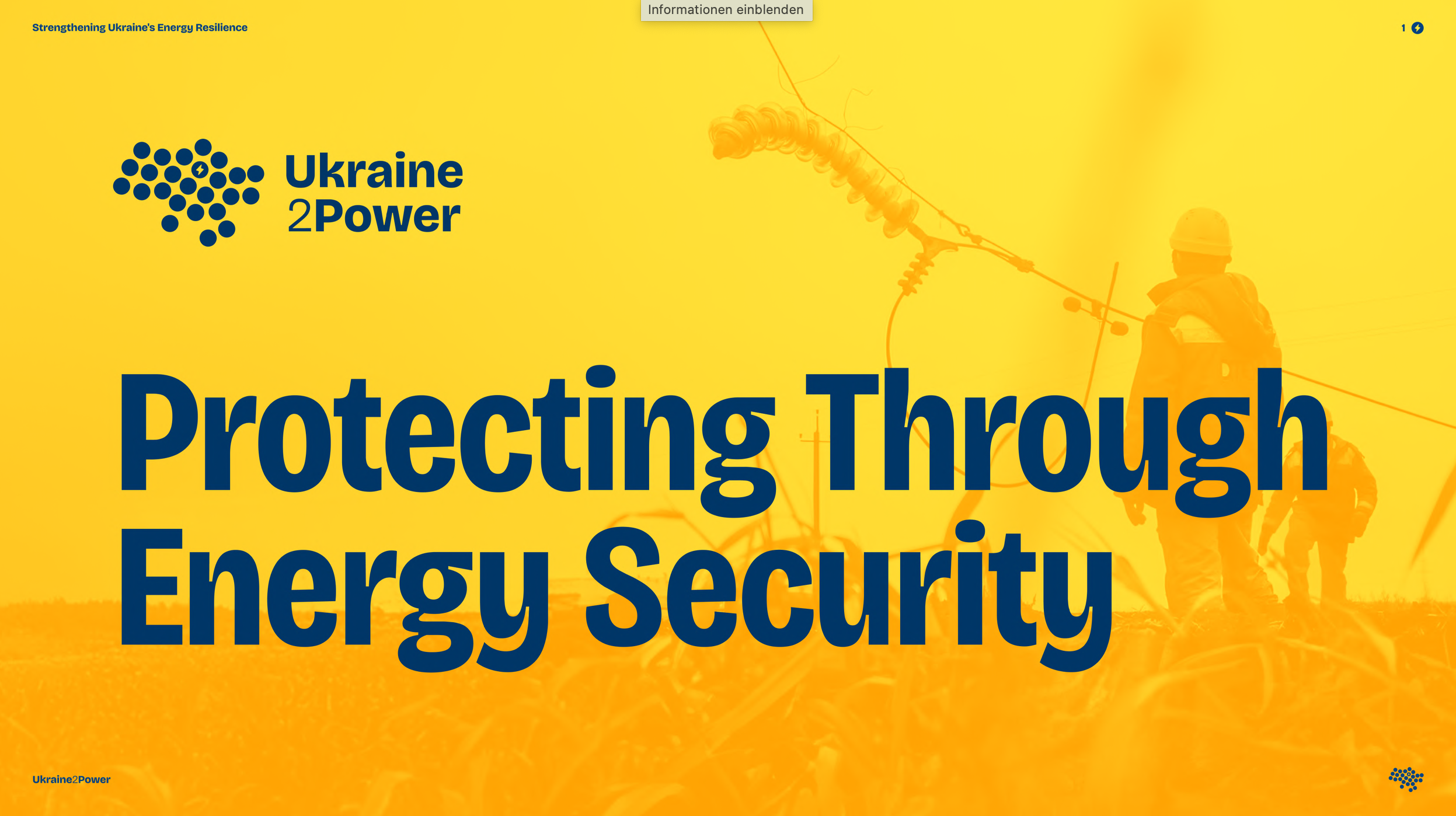 Präsentation „Protecting Through Energy Security"