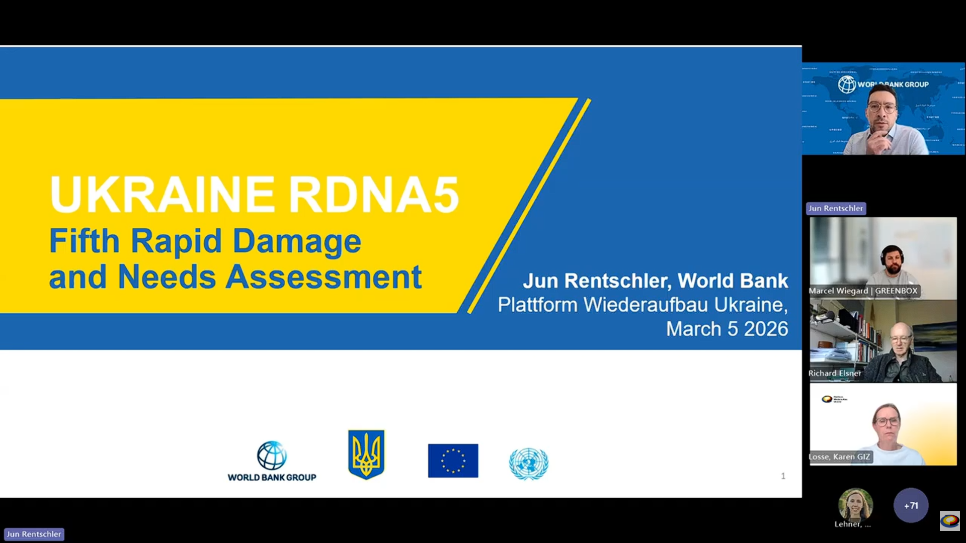 The German Platform for the Reconstruction of Ukraine offers many opportunities for exchange and knowledge transfer